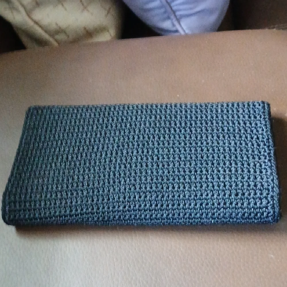 The Sak Black Wallet with Silver Logo - Picture 2 of 4